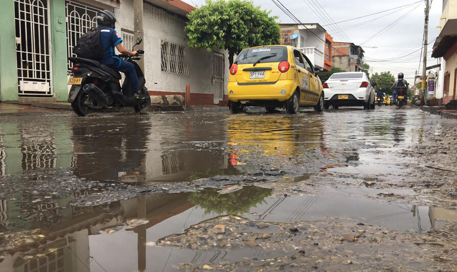 Entre cráteres el santanderista