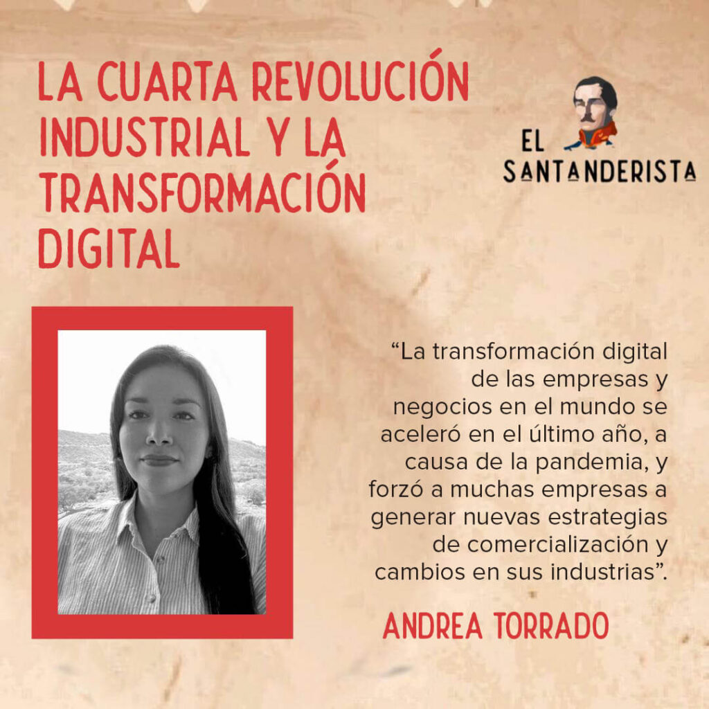 La cuarta revolución industrial y la transformación digital andrea torrado el santanderista