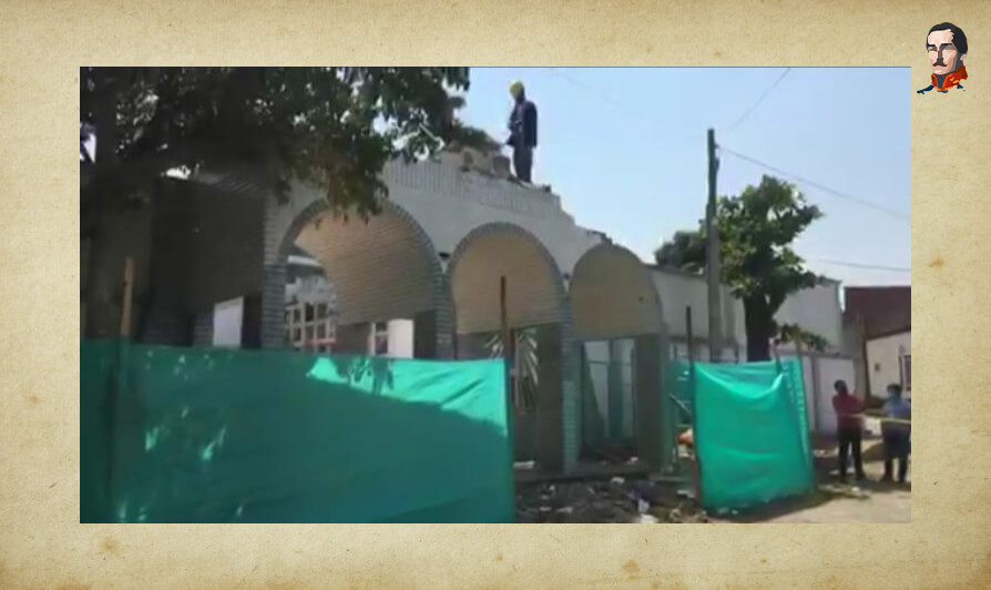 el santanderista Obras en el Cementerio de San Luis dividen a la comunidad