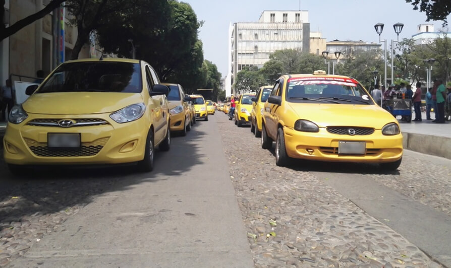 el santanderista Taxistas, preocupados por los atracos en su contra