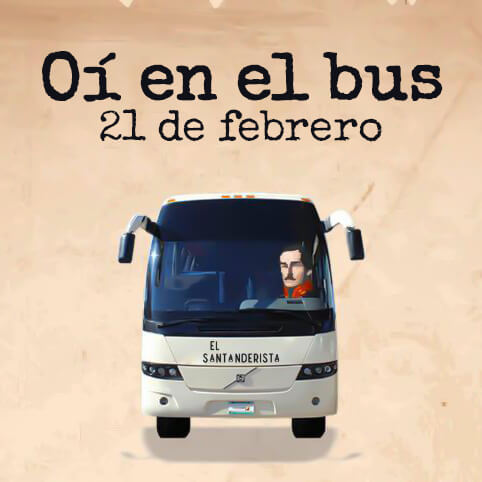 oi en el bus el santanderista 21 de febrero